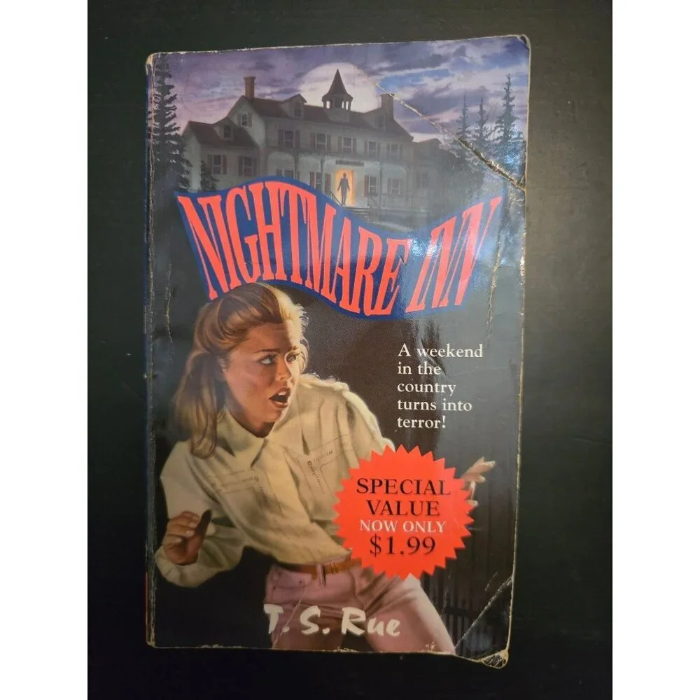 Nightmare Inn by T.S. Rue Vintage Horror Paperback Book